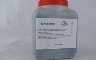 Bonsai Erde